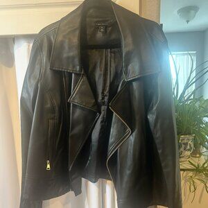 Classic Haolgen 2X PVC Biker Jacket Like New